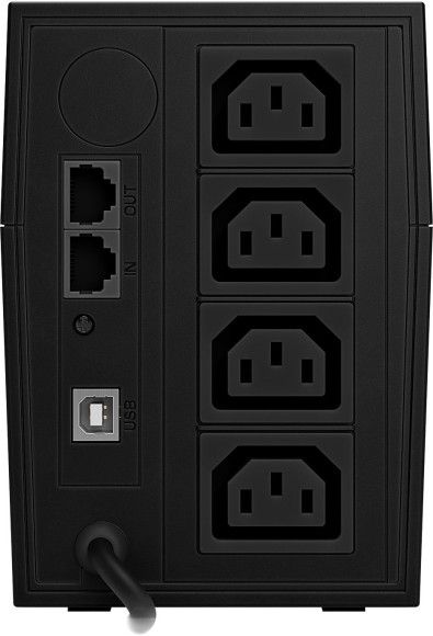 Источник бесперебойного питания Powercom Raptor Plus RPT650EU 390Вт 650ВА черный Источник бесперебойного питания Powercom Raptor Plus RPT650EU 390Вт 650ВА черный