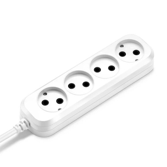 Сетевой удлинитель Buro BU-PSL4.5/W 5м (4 розетки) белый (пакет ПЭ)