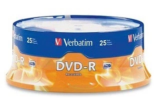 Диск DVD-R Verbatim 4.7Gb 16x wagon wheel (25шт) (43730) Диск DVD-R Verbatim 4.7Gb 16x wagon wheel (25шт) (43730)