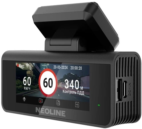 Видеорегистратор Neoline Argus черный 2160x3840 140гр. GPS Sigmastar SSG86296 Видеорегистратор Neoline Argus черный 2160x3840 140гр. GPS Sigmastar SSG86296