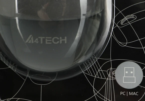 Мышь A4Tech Fstyler FG10 черный/серый оптическая 2000dpi беспров. USB 4but (FG10 GREY)