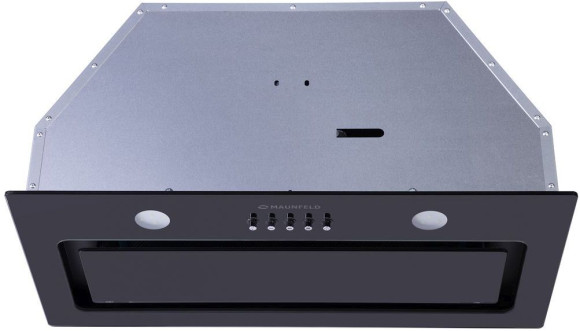 Вытяжка встраиваемая Maunfeld Trapeze 601GG черный управление: кнопочное (1 мотор)