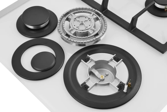 Газовая варочная поверхность Zugel ZGH601W белый