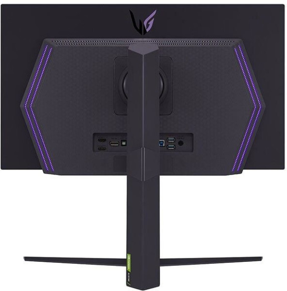 Монитор LG 27" UltraGear 27GR95QE-B черный OLED LED 16:9 HDMI матовая HAS Piv 200cd 178гр/178гр 2560x1440 240Hz G-Sync FreeSync Premium DP QHD USB 7.35кг