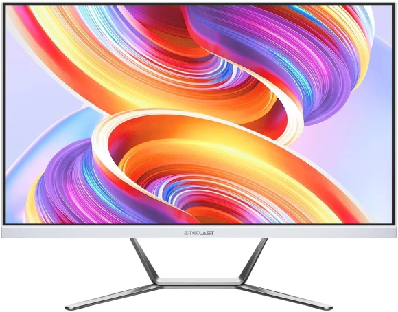 Моноблок Teclast V24 Air 23.8" Full HD i7 12700 (2.1) 16Gb SSD1Tb UHDG 770 Windows 11 Pro GbitEth WiFi BT 120W клавиатура мышь Cam серый 1920x1080