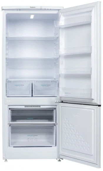 Холодильник Бирюса Б-551 2-хкамерн. белый мат. Холодильник Бирюса Б-551 2-хкамерн. белый мат.