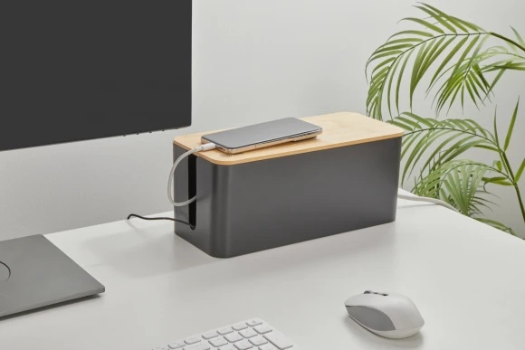 Органайзер Cactus CS-BOX-BL черный/бамбук Органайзер Cactus CS-BOX-BL черный/бамбук