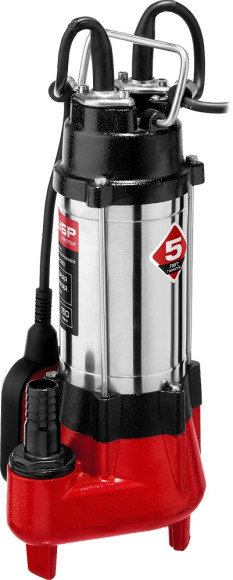 Насос фекальный Зубр НПФ-250 250Вт 9000л/час Насос фекальный Зубр НПФ-250 250Вт 9000л/час