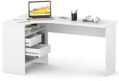 Стол для компьютера Сокол СПм-25 Л столешница ЛДСП белый 145x74x81см (00-00010611) Стол для компьютера Сокол СПм-25 Л столешница ЛДСП белый 145x74x81см (00-00010611)