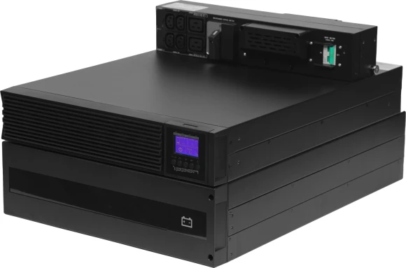 Источник бесперебойного питания Ippon Innova RT II 10000 10000Вт 10000ВА черный