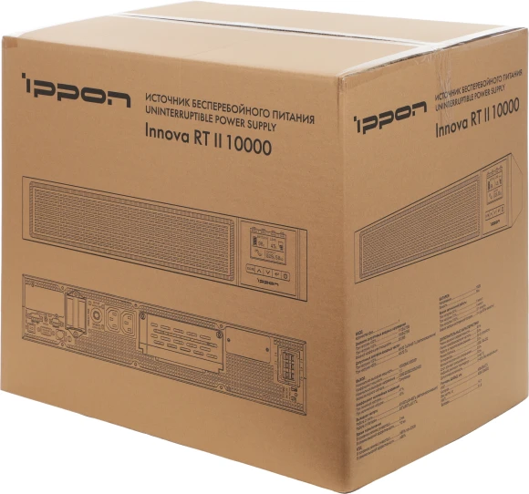 Источник бесперебойного питания Ippon Innova RT II 10000 10000Вт 10000ВА черный