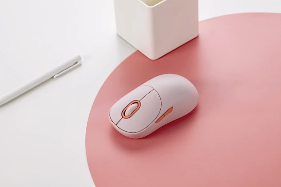 Мышь Xiaomi Wireless Mouse 3 розовый оптическая 1200dpi silent беспров. BT/Radio USB для ноутбука 4but (BHR8911GL) Мышь Xiaomi Wireless Mouse 3 розовый оптическая 1200dpi silent беспров. BT/Radio USB для ноутбука 4but (BHR8911GL)