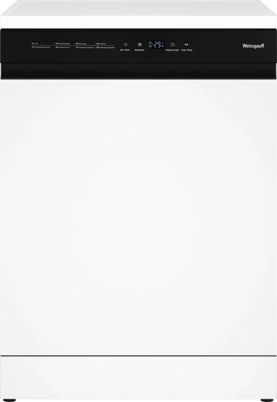 Посудомоечная машина Weissgauff DW 6038 W Inverter белый (полноразмерная) инвертер Посудомоечная машина Weissgauff DW 6038 W Inverter белый (полноразмерная) инвертер