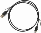 Кабель USB (m)-USB Type-C (m) 1м черный Кабель USB (m)-USB Type-C (m) 1м черный