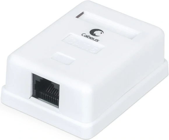 Розетка Cabeus WS-8P8C-CAT.6-SH-1 комп.RJ45 кат.6