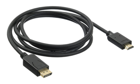Кабель аудио-видео Buro v. 1.2 DisplayPort (m)/HDMI (m) 2м. позолоч.конт. черный (BHP DPP_HDMI-2) Кабель аудио-видео Buro v. 1.2 DisplayPort (m)/HDMI (m) 2м. позолоч.конт. черный (BHP DPP_HDMI-2)