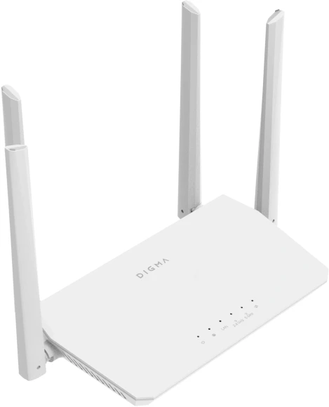 Роутер беспроводной Digma DWR-AC1203 10/100/1000BASE-TX