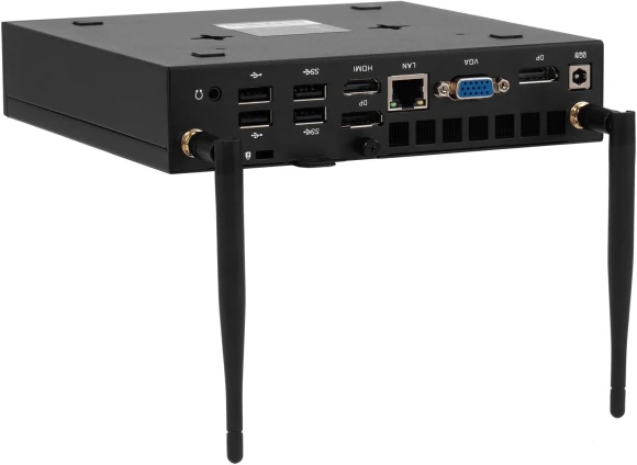 Неттоп IRU 310H6ITF i3 12100 (3.3) 8Gb SSD256Gb UHDG 730 Windows 11 Pro GbitEth WiFi BT 90W черный (2031363)