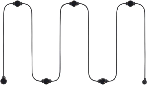 Сетевой удлинитель Buro BU-PSR4.20/G-20 20м (4 розетки) оранжевый (коробка)