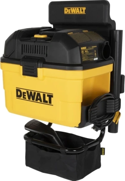 Строительный пылесос DeWalt DXV234P 1080Вт (уборка: сухая/влажная) желтый
