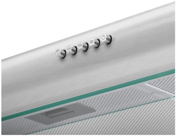 Вытяжка козырьковая Maunfeld MP-1 60 нержавеющая сталь управление: кнопочное (1 мотор)