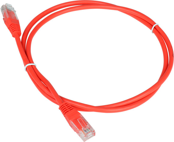 Патч-корд Lanmaster TWT-45-45-0.5-OR UTP вилка RJ-45-вилка RJ-45 кат.5е 0.3м оранжевый ПВХ (уп.:1шт)