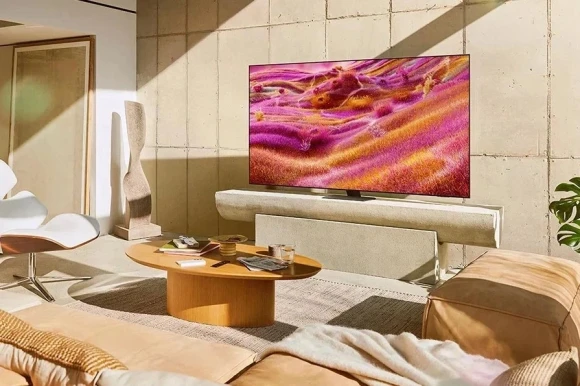 Телевизор QLED Samsung 65" QE65QN90FAUXRU Q черный титан 4K Ultra HD 120Hz DVB-T2 DVB-C DVB-S2 USB WiFi Smart TV Телевизор QLED Samsung 65" QE65QN90FAUXRU Q черный титан 4K Ultra HD 120Hz DVB-T2 DVB-C DVB-S2 USB WiFi Smart TV