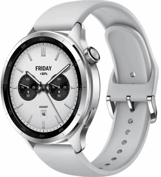 Смарт-часы Xiaomi Watch S4 47мм 1.43" AMOLED корп.черный рем.черный (BHR9199GL)