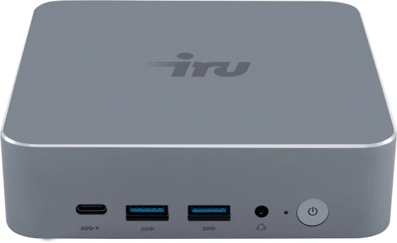 Неттоп IRU Tactio 515 i3 1220P (1.5) 16Gb SSD512Gb UHDG без ОС 2xGbitEth WiFi BT 100W серый (2108514)