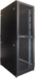 Шкаф серверный ЦМО (ШТК-М-42.8.10-48АА-9005) напольный 42U 800x1050мм пер.дв.перфор. 2 бок.пан. задн.дв.двуст. направл.под закл.гайки 1200кг черный 850мм 151кг 180град. 2048мм IP20 сталь