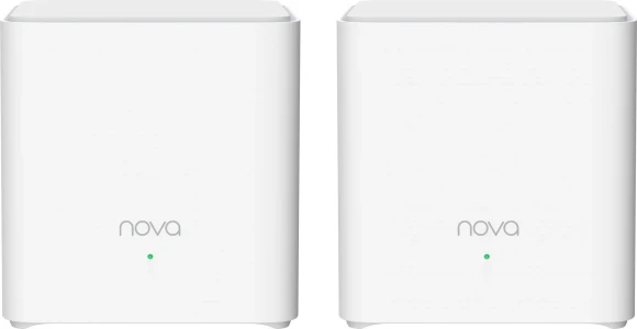 Бесшовный Mesh роутер Tenda EX3 (EX3(2-PACK)) AX1500 10/100/1000BASE-TX белый (упак.:2шт)