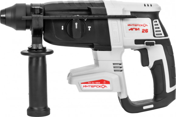 Перфоратор Интерскол ПА-26/18ВМ патрон:SDS-plus уд.:2.8Дж аккум. (кейс в комплекте) Перфоратор Интерскол ПА-26/18ВМ патрон:SDS-plus уд.:2.8Дж аккум. (кейс в комплекте)
