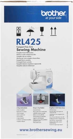 Швейная машина Brother RL425 белый/синий