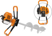 Мотобур Carver AG-43/000 бытовой 2-х такт. 1250Вт 1.7л.с. 43см3 6500об/мин (01.003.00038) Мотобур Carver AG-43/000 бытовой 2-х такт. 1250Вт 1.7л.с. 43см3 6500об/мин (01.003.00038)