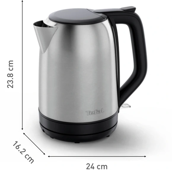 Чайник электрический Tefal KO5S0DE0 1.7л. 2400Вт серебристый/черный корпус: металл/пластик (7211419519) Чайник электрический Tefal KO5S0DE0 1.7л. 2400Вт серебристый/черный корпус: металл/пластик (7211419519)