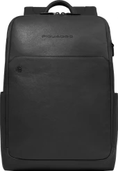 Рюкзак мужской Piquadro Black Square CA6501B3/N черный натур.кожа Рюкзак мужской Piquadro Black Square CA6501B3/N черный натур.кожа
