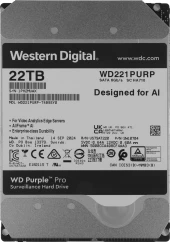 Жесткий диск WD SATA-III 22TB WD221PURP Surveillance Purple Pro (7200rpm) 512Mb 3.5" Жесткий диск WD SATA-III 22TB WD221PURP Surveillance Purple Pro (7200rpm) 512Mb 3.5"