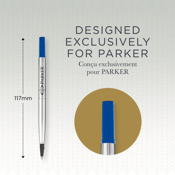 Стержень роллер Parker Quink Z01 (1950324) M 0.7мм синие чернила блистер Стержень роллер Parker Quink Z01 (1950324) M 0.7мм синие чернила блистер