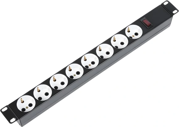 Блок распределения питания ЦМО БР 16-008 гор.размещ. 8xSchuko базовые 10A C14