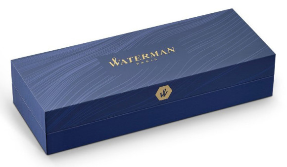 Ручка роллер Waterman Hemisphere (S0920750) Matte Black GT F черн. черн. подар.кор.