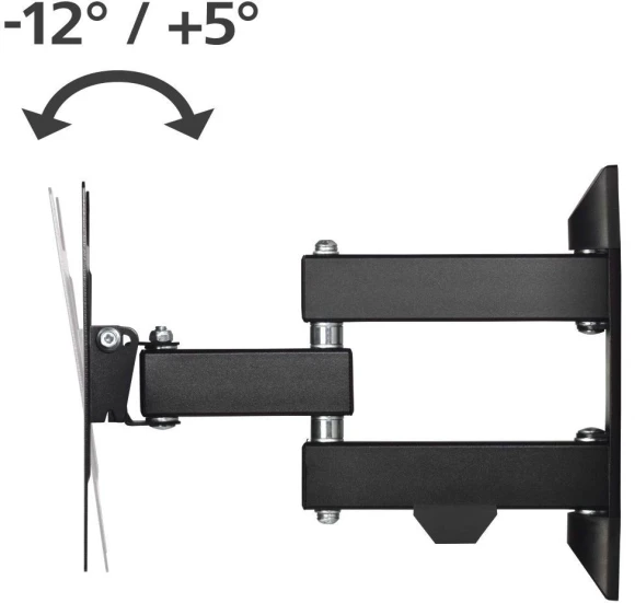 Кронштейн для телевизора Hama 00220822 черный 19"-48" макс.20кг настенный поворотно-выдвижной и наклонный Кронштейн для телевизора Hama 00220822 черный 19"-48" макс.20кг настенный поворотно-выдвижной и наклонный