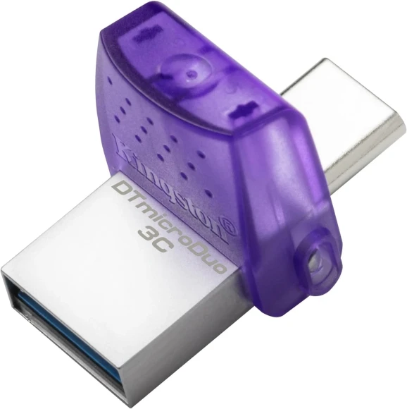 Флеш Диск Kingston 64Gb DataTraveler microDuo 3C DTDUO3CG3/64GB USB3.0 фиолетовый Флеш Диск Kingston 64Gb DataTraveler microDuo 3C DTDUO3CG3/64GB USB3.0 фиолетовый