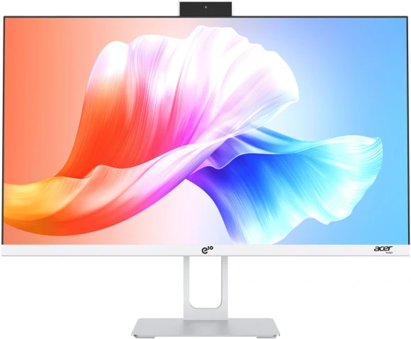 Моноблок Acer Gadget E10 ERAIO 23.8" Full HD Ryzen 7 6800H (3.2) 32Gb SSD1Tb 680M Windows 11 Pro GbitEth WiFi BT 120W клавиатура мышь Cam белый/серебристый 1920x1080