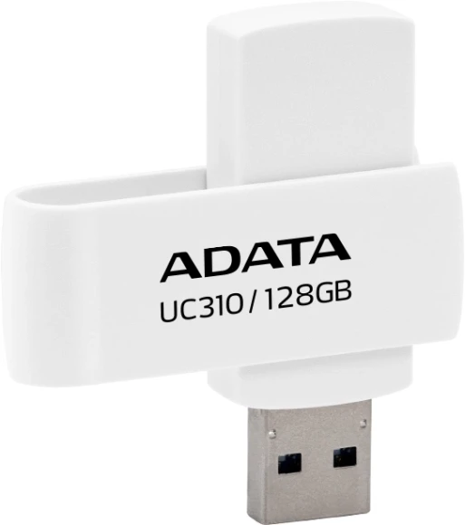 Флеш Диск A-Data 128GB UC310 UC310-128G-RWH USB3.2 белый Флеш Диск A-Data 128GB UC310 UC310-128G-RWH USB3.2 белый