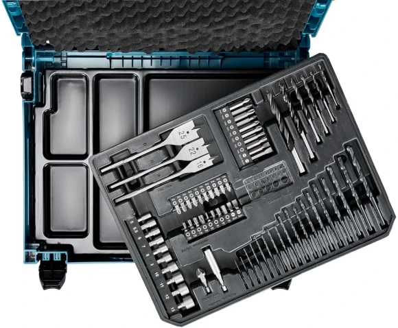 Набор оснастки Makita Makpac E-24907 (E-24907) (70пред.) для шуруповертов/дрелей