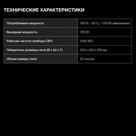 Микроволновая Печь Hyundai HYM-M2041 20л. 700Вт белый Микроволновая Печь Hyundai HYM-M2041 20л. 700Вт белый