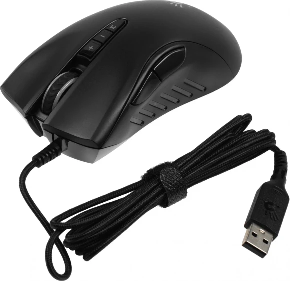 Мышь A4Tech Bloody ES5 черный оптическая 3200dpi USB 8but Мышь A4Tech Bloody ES5 черный оптическая 3200dpi USB 8but