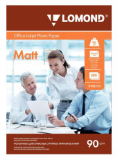 Фотобумага Lomond 0102131 A4/90г/м2/500л./белый матовое для струйной печати Фотобумага Lomond 0102131 A4/90г/м2/500л./белый матовое для струйной печати