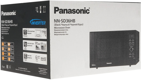 Микроволновая Печь Panasonic NN-SD36HBZPE 23л. 1000Вт черный