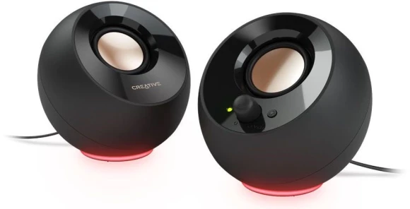 Колонки Creative Pebble SE 2.0 черный 4.4Вт